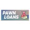Signmission Pawn Loans Banner Concession Stand Food Truck Single Sided B-120-30124 - alternate 1